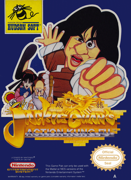 Jackie Chan's Action Kung Fu (Europe) box art